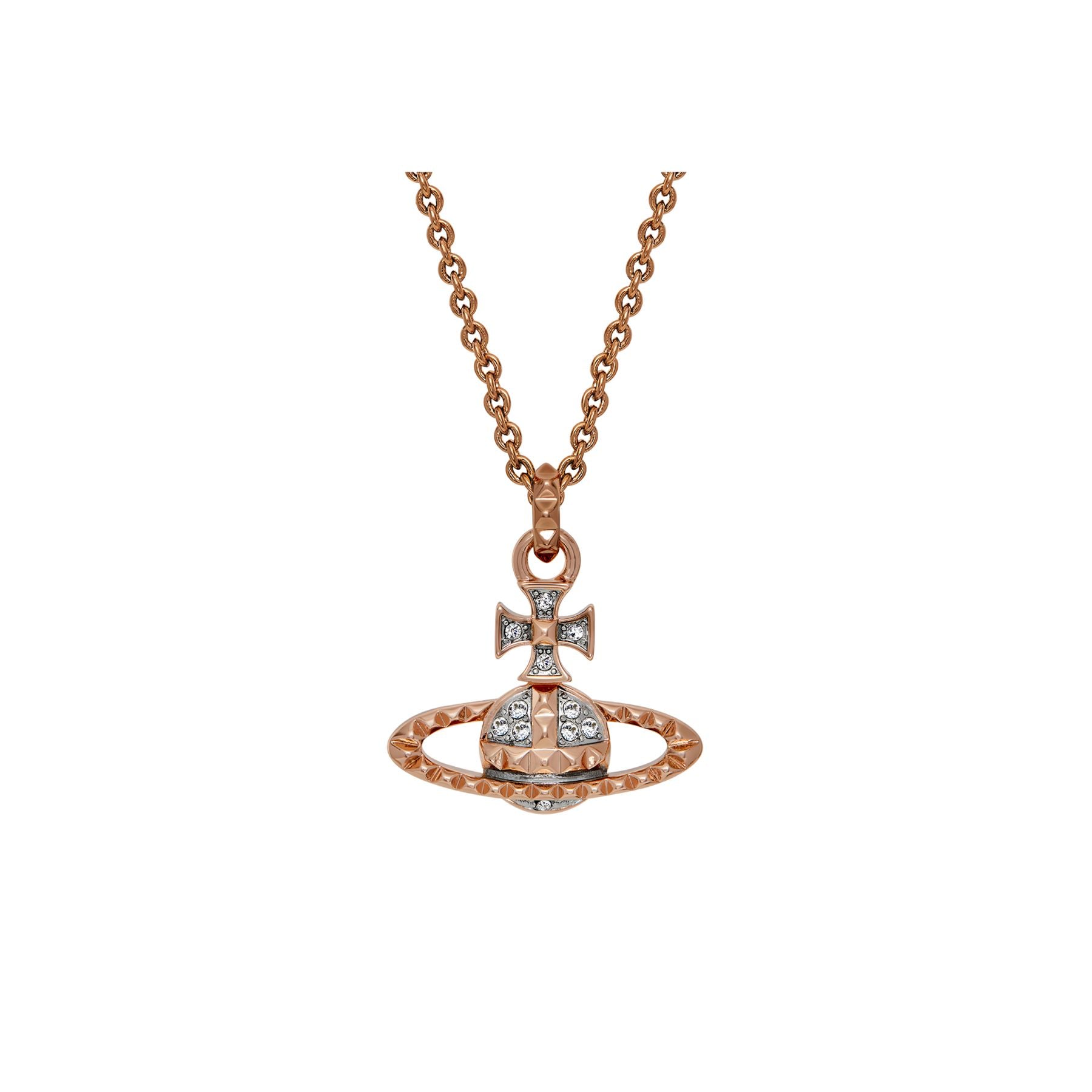 Sculpted Multigem 2D Orb Pendant Necklace *4 Colours*